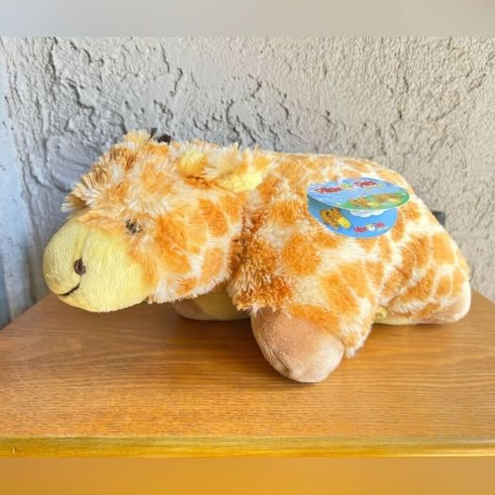 Pillow Pet PeeWees Jolly Giraffe 11" Plush Stuffed Animal Pillow NWT